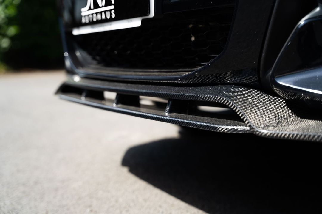 BMW X3 G01 Genuine Carbon Fibre Front Lip Splitter 2017-2021 | Front Bumper Lip, Chin Spoiler, Aero Valance – CT Carbon Body Kit Styling Upgrade