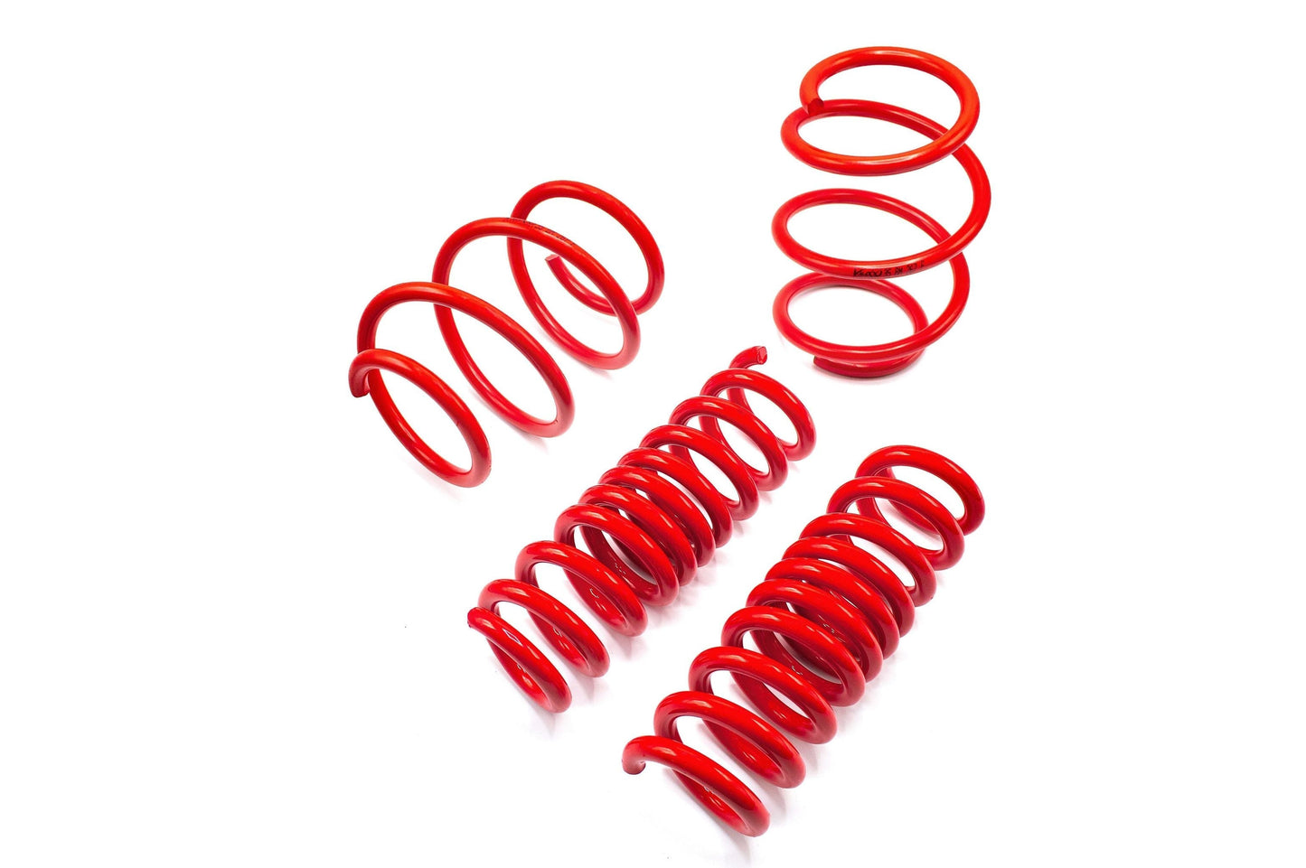 V-MAXX Autosport Lowering Springs Kit for BMW 4 Series F32 F33 F36 (2013-2020) Coupe Convertible Gran Coupe - Progressive Sport Coil Springs 20-45mm Drop - Suspension Lowering/Drop Springs - 420i 428i 430i 435i 440i 418d 420d 425d 430d - F3x F-Series