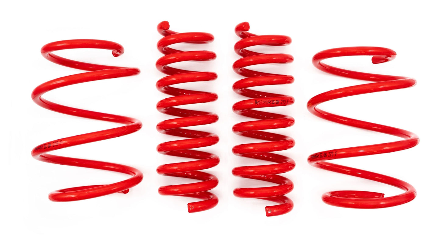 V-MAXX VMAXX Lowering Springs Kit for BMW M4 F82 2014-2020 Coupe/Competition Pack - Progressive Sport Coil Springs, Drop Springs/Suspension Drop Kit, Front 25mm / Rear 20mm - M4 F82 Stance & Ride Height Reduction