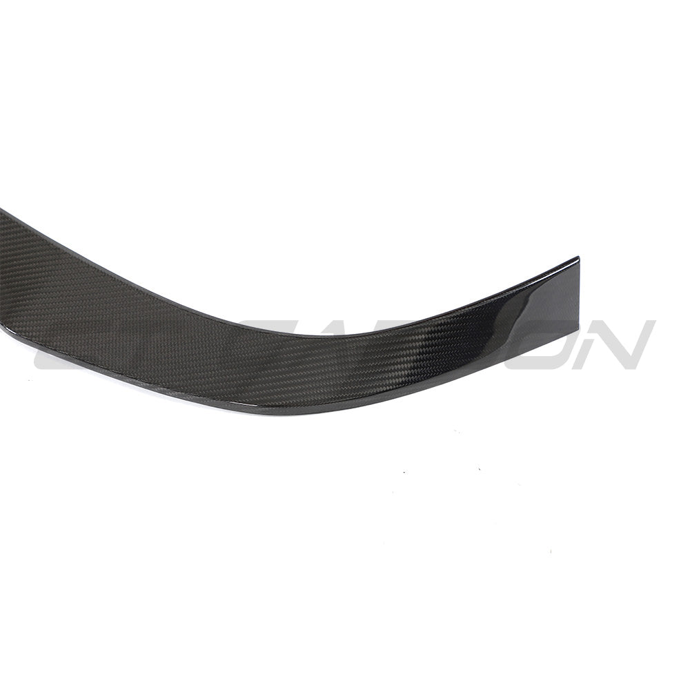 VW Golf 8 / Mk8 GTI & R Clubsport Carbon Fibre Rear Wing Spoiler by CT Design (CT Carbon) – Dry Pre-Preg Roof/Tailgate Wing, OEM+ Aero Upgrade (2020+, Clubsport Pack Only)