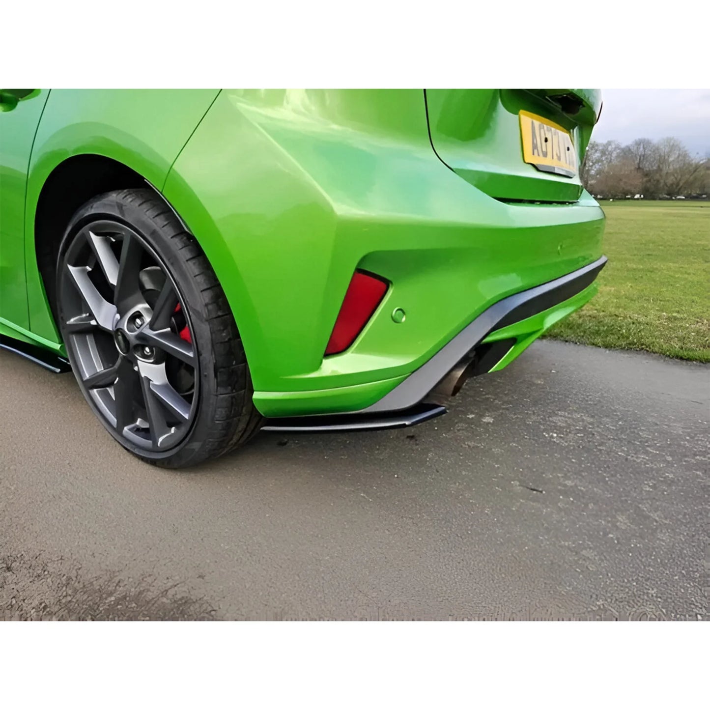 Focus MK4 ST/ST-Line Front Splitter (Gloss Black)