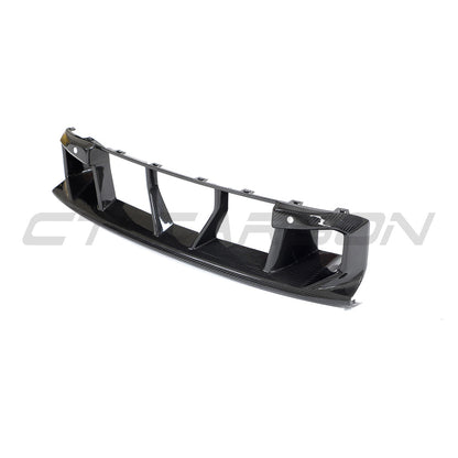 CT Design BMW M2 G87 Carbon Fibre/Fiber Front Lower Grille/Grill Center/Centre Intake Insert Surround Trim | Front Bumper Air Duct Radiator Intake Cover | 2023-2025