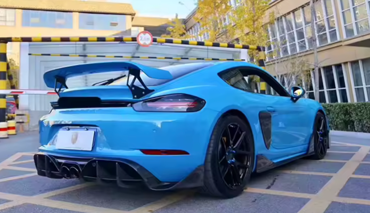 Porsche 718 Cayman Rear Diffuser/Bumper