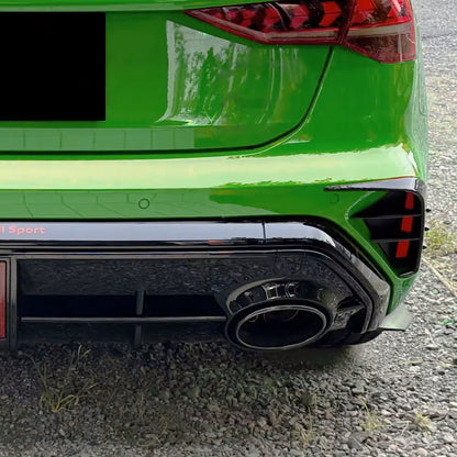 Audi A3/S3/RS3 8Y 2025 Rear Bumper Splitter Diffuser