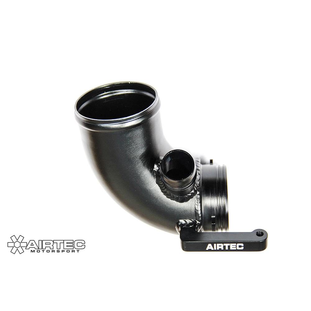 AIRTEC Motorsport EA888 Gen 3 MQB Turbo Inlet/Induction Elbow Pipe - High-Flow Pro-Series Black - Fits VW Golf GTI/R Mk7 Mk7.5, Audi S3/A3 8V, Seat Leon Cupra, Skoda Octavia vRS - Direct-Fit Intake Upgrade