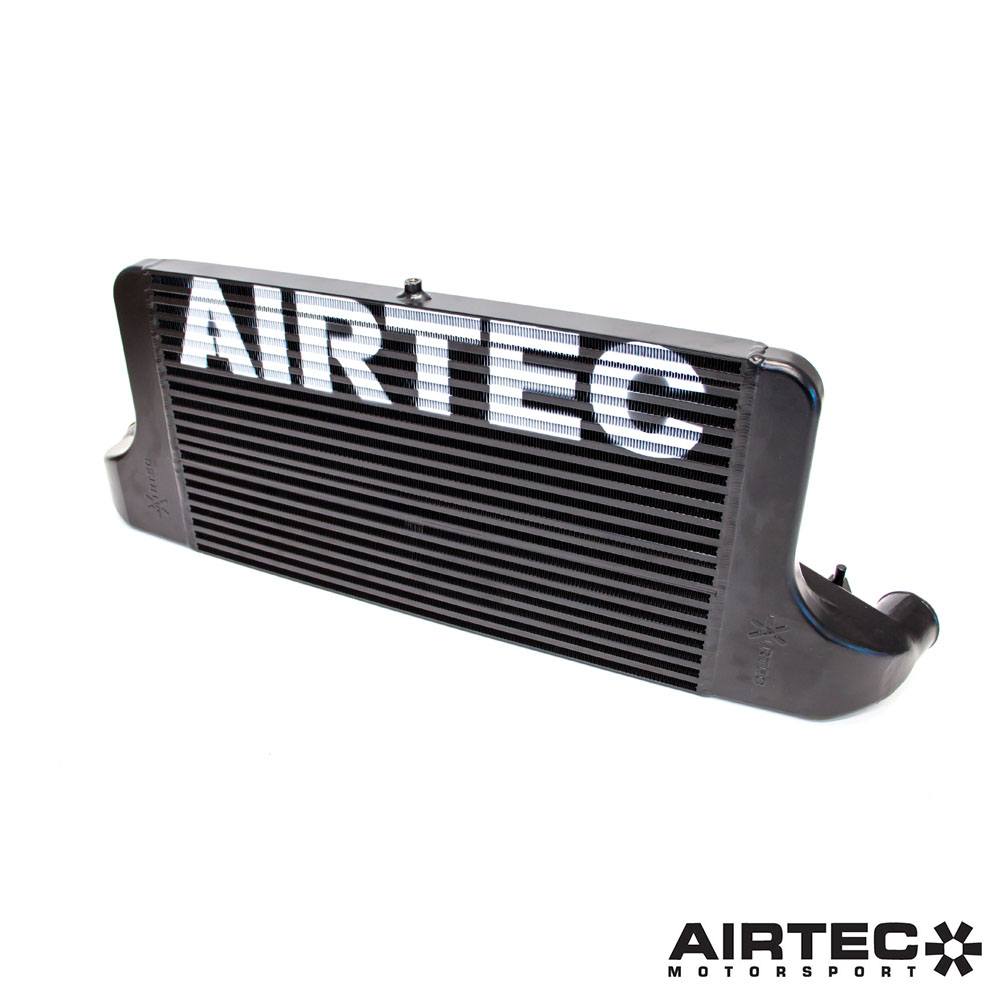 AIRTEC Motorsport Pro-Series Black Front Mount Intercooler Kit FMIC for Ford Fiesta ST180/ST200 1.6 EcoBoost Mk7 - Uprated Stepped Core Stage 3 Cooling Upgrade, Charge Air Cooler, Hybrid & Big Turbo Ready