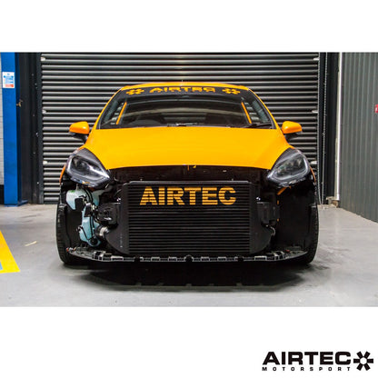 AIRTEC Motorsport Stage 3 FMIC Intercooler/Charge Cooler Upgrade for Ford Fiesta ST Mk8 1.5 EcoBoost (incl ST200) - Full-Width Stepped Bar & Plate Big Core - Direct Fit, Plug and Play, No Cutting, Crash Bar Retained - UK Made