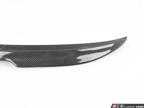 ECS Tuning Carbon Fibre CS Style Performance Rear Boot Lip Spoiler for BMW 3 Series F30 Saloon 2012-2019 (320i 328i 330e 330i 335i 340i, xDrive)