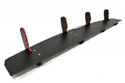 Maxton Design - AUDI A6 C7 S-LINE AVANT REAR DIFFUSER & REAR SIDE SPLITTERS (FITS TWO SINGLE EXHAUST ENDS) (2011-2014)