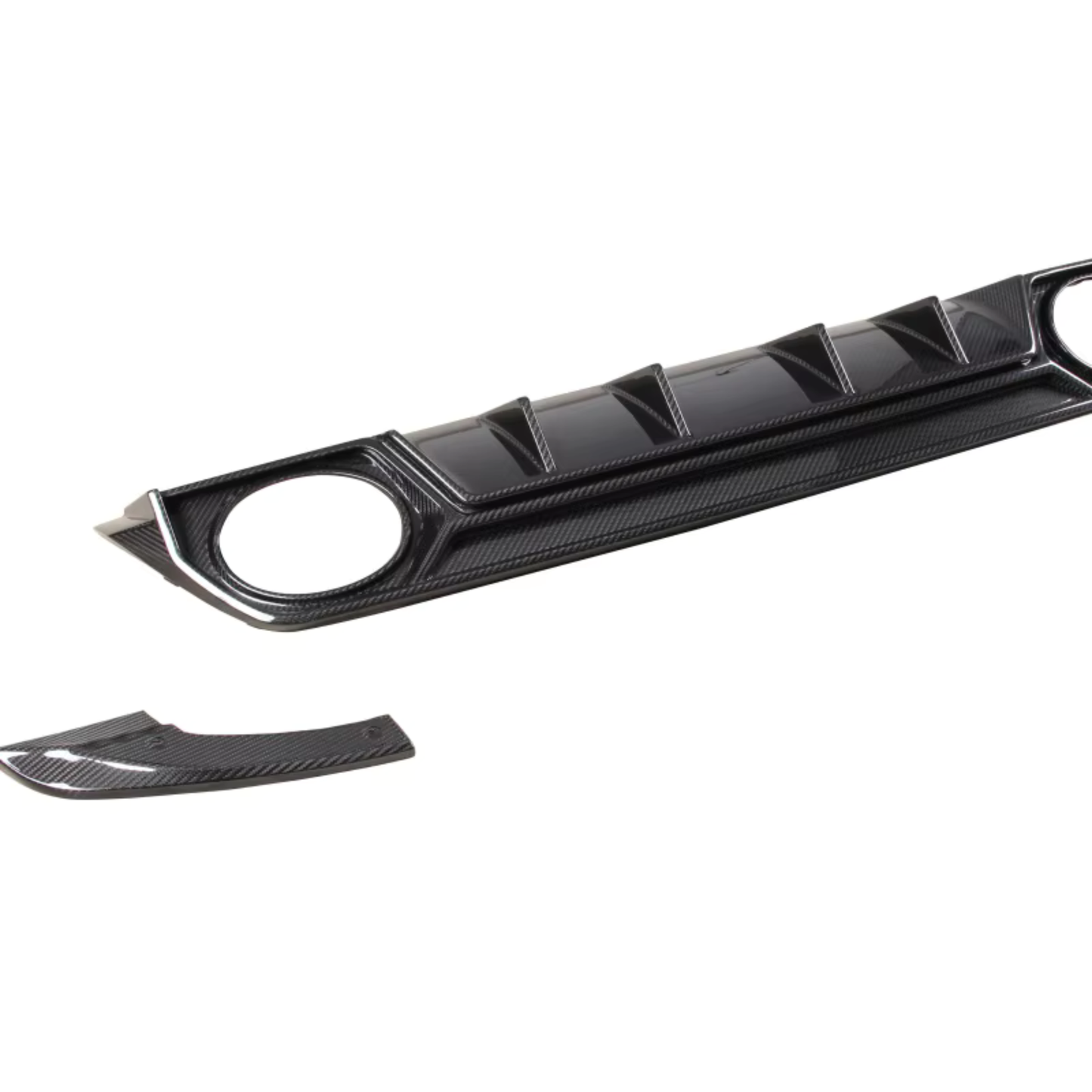 Audi RS3 8Y 2021+ Carbon Fiber Rear Diffuser Kit V2