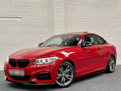 BMW 2 Series F22 Coupe Body Kit (2014-2021) - Front Splitter, Rear Diffuser, Mirror Caps, Boot Lip Spoiler & Kidney Grilles | Complete Exterior Styling Bundle by Nforcd