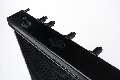 CSF 02-07 Subaru Impreza WRX/STI All-Aluminum Radiator - w/ filler neck - Black