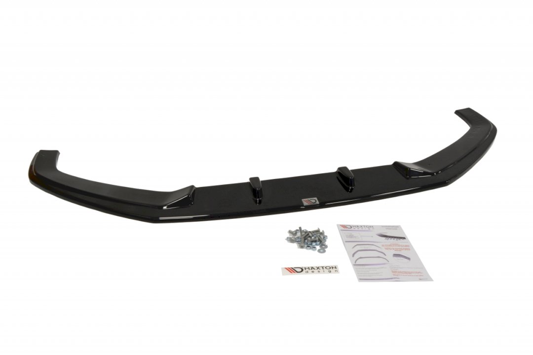 Maxton Design - FRONT SPLITTER V.2 AUDI RS3 8VA SPORTBACK PRE-FACELIFT (2015-2016)