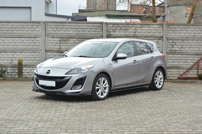 Maxton Design - SIDE SKIRTS DIFFUSERS MAZDA 3 MK2 SPORT (PREFACE)