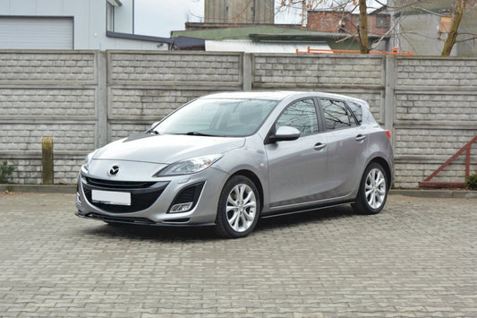 Maxton Design - SIDE SKIRTS DIFFUSERS MAZDA 3 MK2 SPORT (PREFACE)