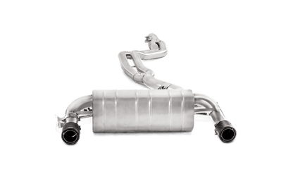Akrapovic Evolution Line SS Cat-Back Exhaust + Evolution Link Pipe Set for BMW 3 Series 340i F30/F31 Saloon & Touring (B58) â€“ Valved Stainless Steel with Carbon Fibre Tailpipes