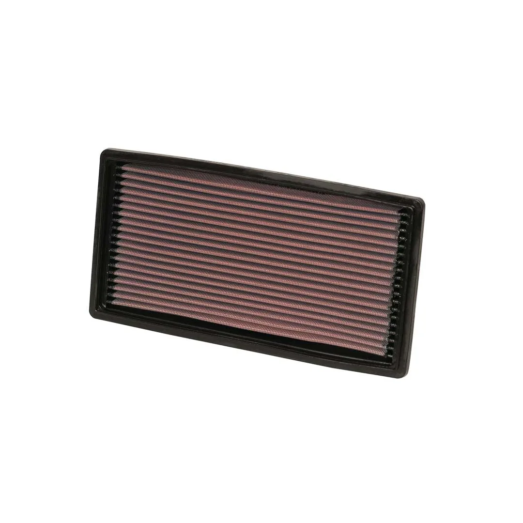 K&N 33-2042 Engine Air Filter - High-Flow Washable Drop-In Panel, OEM Direct-Fit for Chevy/Chevrolet Blazer 4.3, S-10/S10 Pickup, Astro 4.3, Camaro 3.4 V6 & 5.7 V8 (select 1986-2007) - Reusable Cotton Gauze Performance Stock Airbox Filter