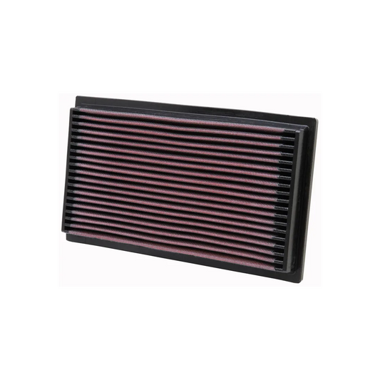 K&N 33-2059 High-Flow Washable Panel Air Filter - Reusable Drop-In OEM Replacement Intake Filter for BMW E30/E36 3 Series, E28/E34 5 Series, Z1, E31 8 Series - Fits Nissan Navara NP300 D23 2.3 dCi Pickup - Cotton Gauze Air Cleaner Element