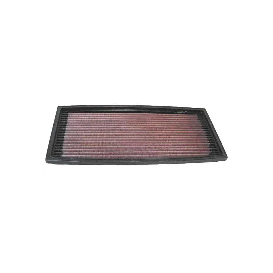 K&N 33-2078 High-Flow Washable Performance Panel Air Filter - OEM Replacement for BMW 5 Series E34 (1989-1997) 520i, 525i, M5