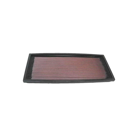 K&N 33-2078 High-Flow Washable Performance Panel Air Filter - OEM Replacement for BMW 5 Series E34 (1989-1997) 520i, 525i, M5
