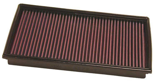 K&N High-Flow Washable Panel Air Filter for BMW 7 Series 745d Diesel (E65/E66) 2005-2008 - Drop-In OEM Replacement, Reusable Performance Upgrade