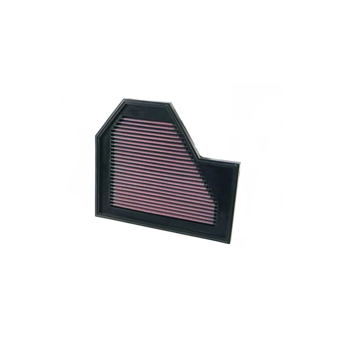 K&N 33-2350 High-Flow Panel Air Filter, Right-Hand (RH) - BMW M5/M6 V10 S85 5.0 (E60 E61 E63 E64) 2004-2010 - Washable Reusable Drop-In OEM Replacement