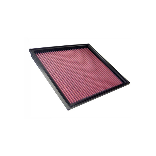 K&N 33-2594 Panel Air Filter for BMW 5 Series E34 Diesel 1988-1997 - 524td 525td - High-Flow Cotton Gauze Drop-In Panel, Washable Reusable Performance Intake Filter, OEM Replacement for Stock Airbox - Cross Ref BMW 13 72 2 248 025