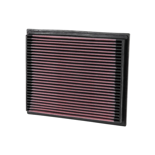 K&N 33-2675 Performance Engine Air Filter - Washable, Reusable Lifetime Panel Filter Element, High-Flow Cotton Gauze, OEM Drop-In for BMW E34 530i/540i, E32/E38 730i/735i/740