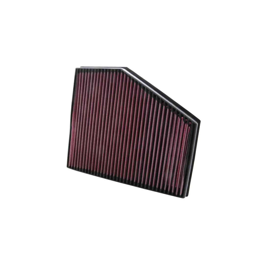 K&N 33-2943 Performance Engine Air Filter Panel for BMW 5 Series 520d 535d & 6 Series 635d Diesel (E60 E61 F10 F11 E63 E64) Drop-In OEM Airbox Replacement, High-Flow Cotton, Washable Reusable, Induction/Intake Filter Upgrade
