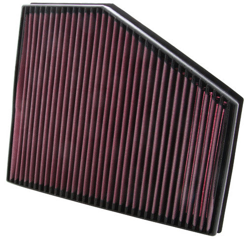K&N High-Flow Washable Panel Air Filter for BMW 6 Series 635d (E63/E64) 2005–2011 | Reusable Drop-In Performance Intake Filter | OEM Airbox Replacement Diesel Induction Upgrade | Cotton Gauze Lifetime Filter