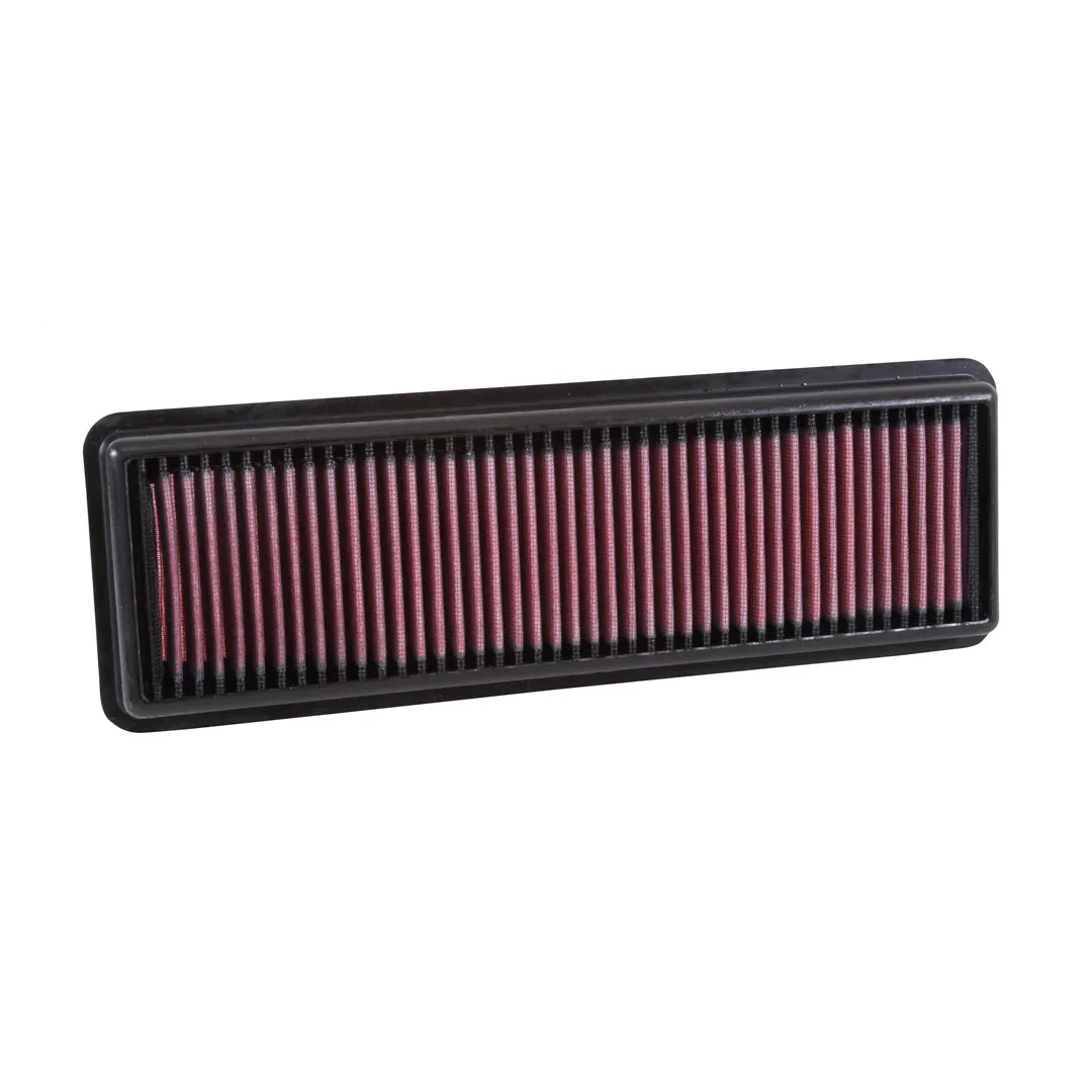 K&N 33-3042 High-Flow Washable Reusable Cotton Gauze Panel/Engine Air Filter, Drop-In OEM Replacement for BMW 2.0d Diesel F10 520d, F25 X3 20d, F15 X5 25d, xDrive - Performance Intake/Airbox Filter Upgrade