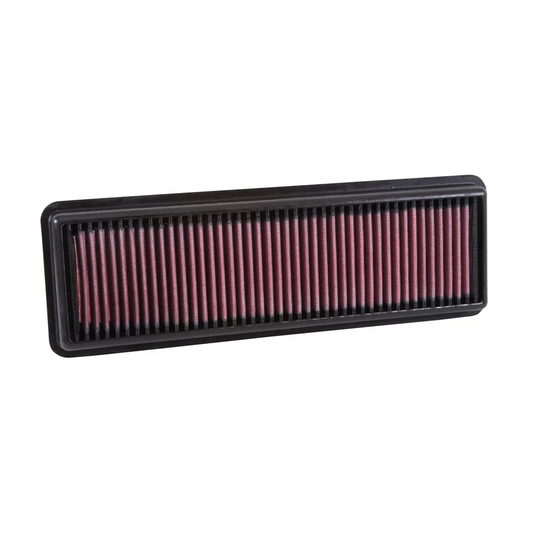K&N 33-3042 High-Flow Washable Reusable Cotton Gauze Panel/Engine Air Filter, Drop-In OEM Replacement for BMW 2.0d Diesel F10 520d, F25 X3 20d, F15 X5 25d, xDrive - Performance Intake/Airbox Filter Upgrade