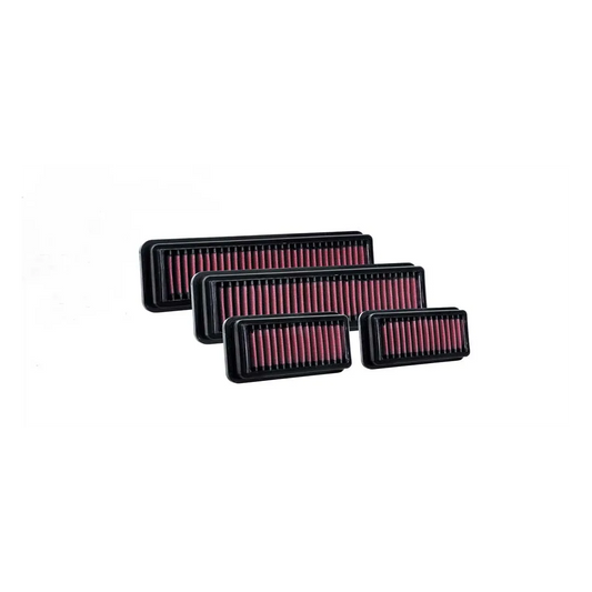 K&N 33-3160 Performance Engine Air Filter - Lifetime Serviceable Washable Reusable Cotton Gauze Panel/Induction Drop-In for BMW X3M X4M (X3 M/X