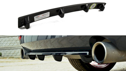 Maxton Design - CENTRAL REAR SPLITTER (VERTICAL BARS) BMW 4 F32 M-SPORT (2013-2016)