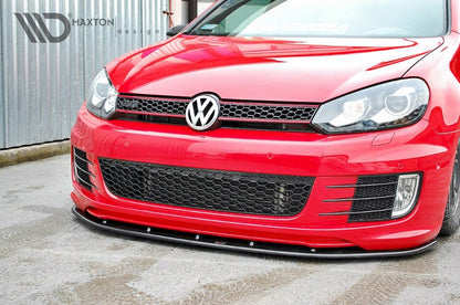 Maxton Design - FRONT SPLITTER VER.2 VW GOLF VI (FOR GOLF GTI 35TH)