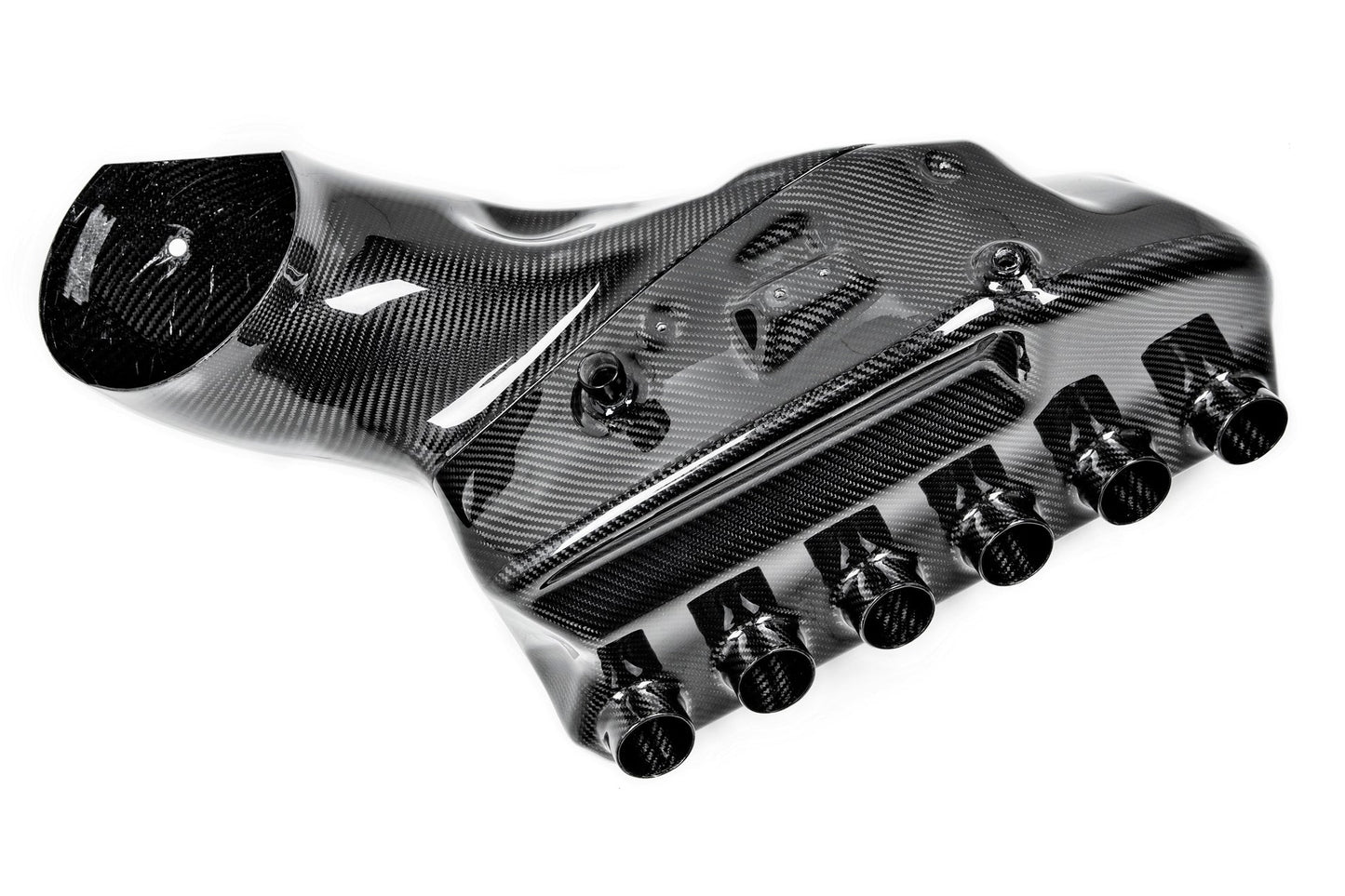 Eventuri BMW E46 M3 S54 CSL-Style Carbon Fibre Airbox Intake - Alpha-N MAFless Compatible, Manual/SMG | EVE-E46-ABX