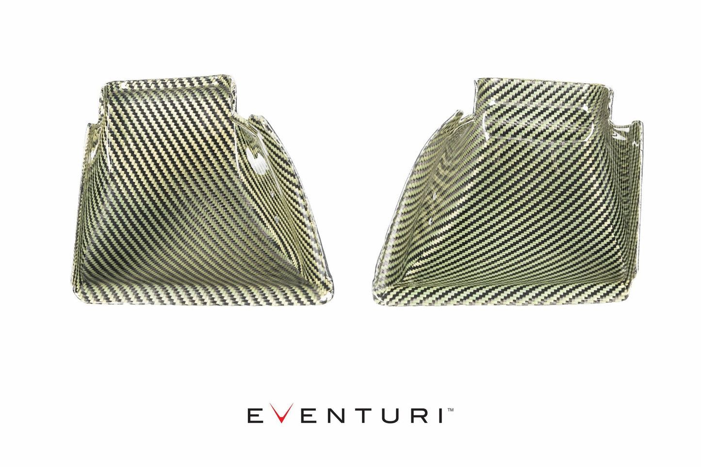 Eventuri BMW S55 Carbon Fibre Air Scoop & Dry Panel Filter  F80 M3, F82/F83 M4, F87 M2 Competition  OEM Airbox Cold Air Intake Upgrade EVE-F8XM-SC-PF