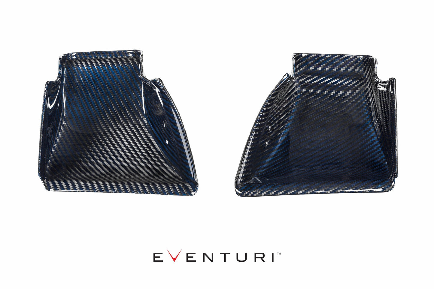 Eventuri BMW S55 Carbon Fibre Air Scoop & Dry Panel Filter  F80 M3, F82/F83 M4, F87 M2 Competition  OEM Airbox Cold Air Intake Upgrade EVE-F8XM-SC-PF