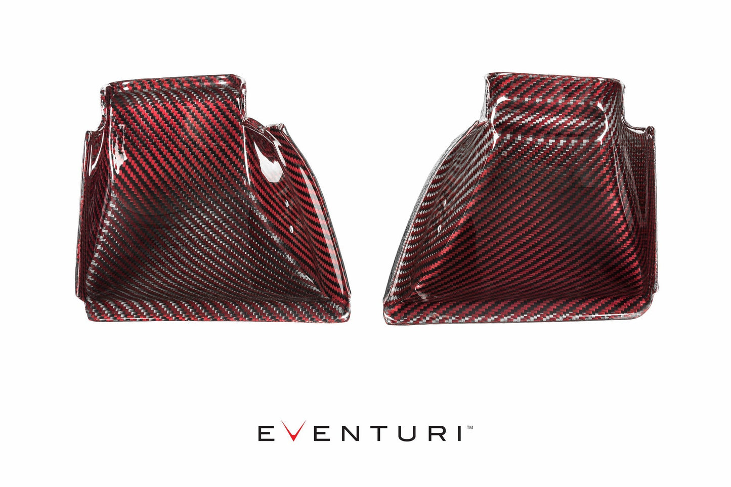 Eventuri BMW S55 Carbon Fibre Air Scoop & Dry Panel Filter  F80 M3, F82/F83 M4, F87 M2 Competition  OEM Airbox Cold Air Intake Upgrade EVE-F8XM-SC-PF