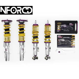 KW Suspension Variant 3 (V3) Coilover Kit for BMW M2 G87, M3 G80, M4 G82 (S58) - 2-Way Damping & Height Adjustable Stainless Steel