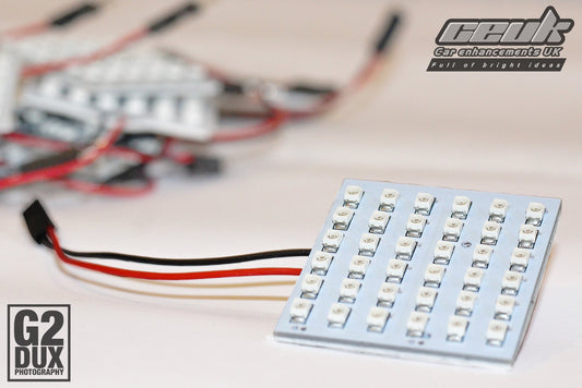 BriteVue Focus RS/ST MK3 Ultra Bright 36SMD Footwell LED Panel Upgrade – Pair