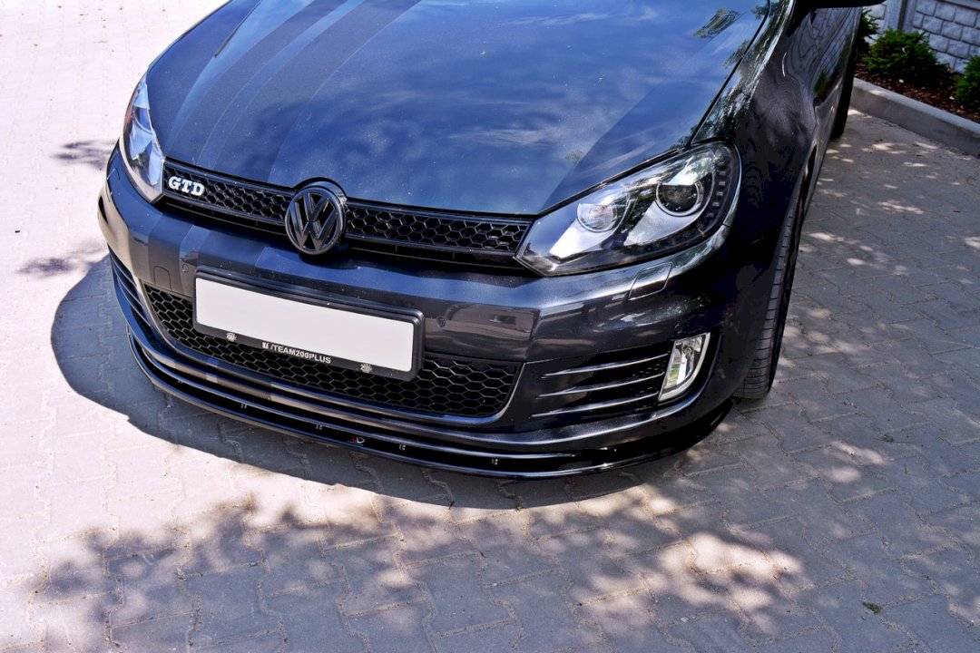 Maxton Design - FRONT SPLITTER VER.2 VW GOLF VI GTI