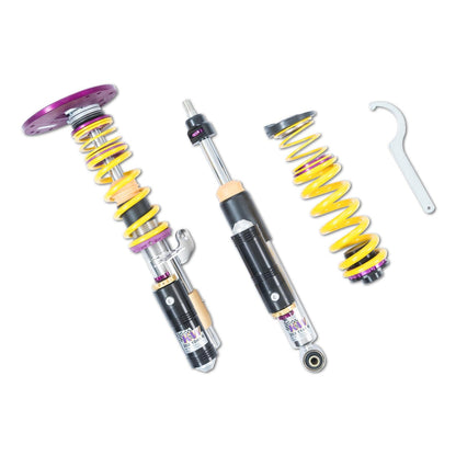 KW Clubsport 3-Way Coilover Kit for BMW F87 M2 & M2 Competition (LCI) - Track & Fast Road, Height Adjustable, Remote Reservoir - 397202BH
