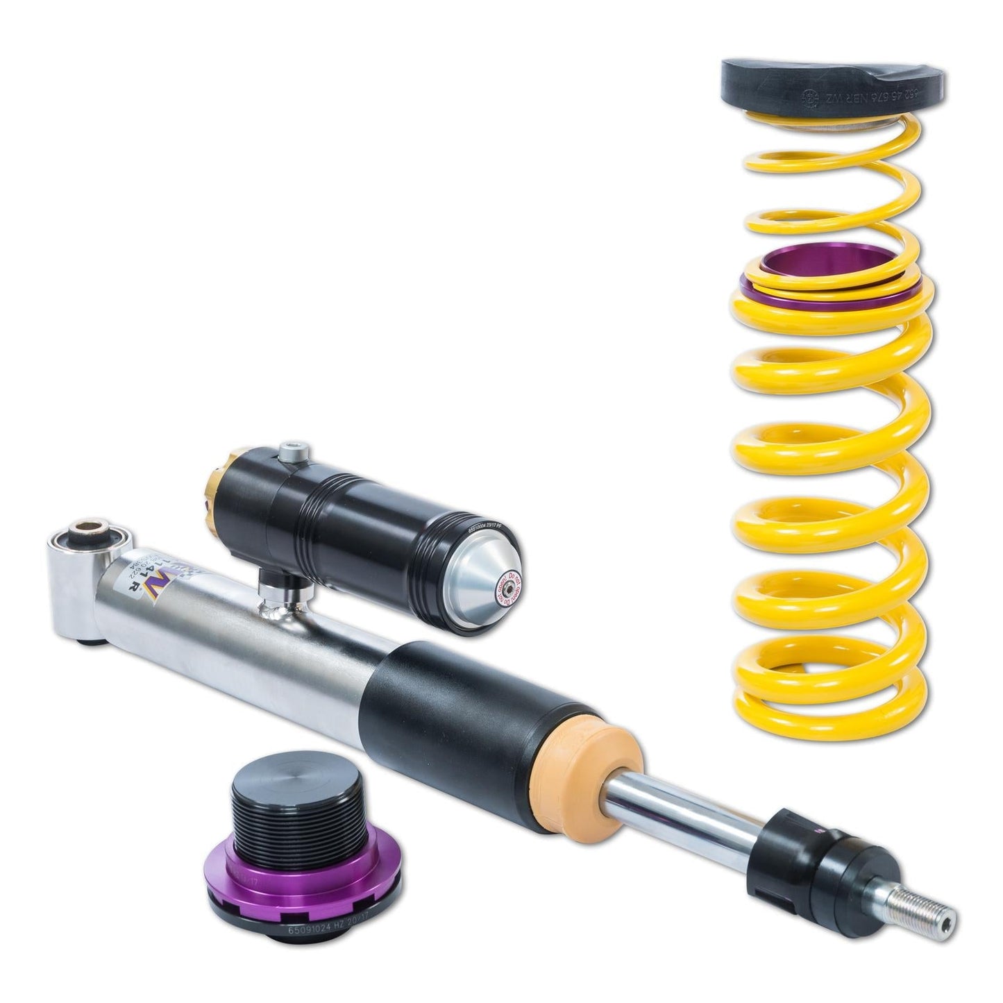 KW Clubsport 3-Way Coilover Kit for BMW F87 M2 & M2 Competition (LCI) - Track & Fast Road, Height Adjustable, Remote Reservoir - 397202BH