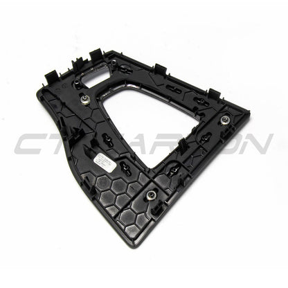 CT Carbon Alcantara & Carbon Fibre DCT Gear Selector Surround / Centre Console Trim for BMW F80 M3, F82/F83 M4 & F87 M2 Competition (RHD) – OEM-Style Replacement Shifter Bezel Frame | F8X M Performance Interior Upgrade