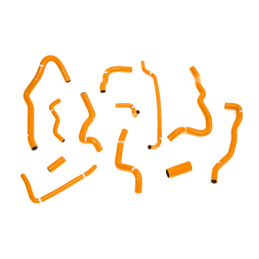 Pro Hoses 12-Piece Ancillary Silicone Hose Kit for Ford Fiesta ST MK8 (ST-200) | Engine Bay Hoses | Optional Stainless Jubilee Clips | Black, Performance Blue, Race Red, Orange | Direct-Fit OE-Style