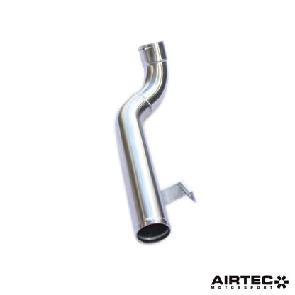 AIRTEC Motorsport 52mm Hot-Side Lower Boost Pipe - Resonator/Silencer Delete Charge Pipe (De-Res Turbo Outlet/Compressor Discharge) for Ford Fiesta ST Mk8 1.5 EcoBoost 200PS | Intercooler Hot Pipe Upgrade