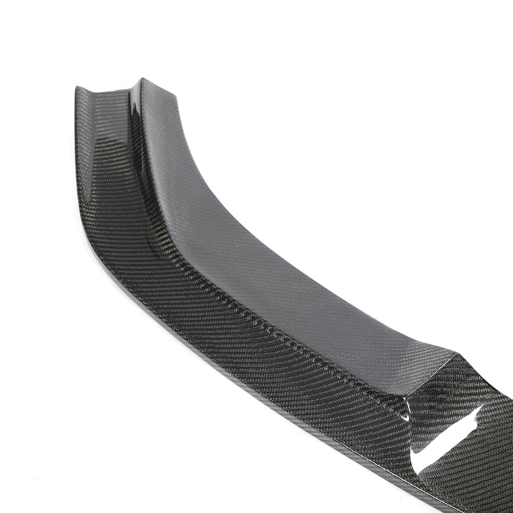 BMW M2 F87 N55 2016-2018 Carbon Fibre Front Lip Splitter | 3D Design Style CT Carbon | Front Bumper Lip / Chin Spoiler / Aero Lip | Fits OG M2 Only (Not Competition/CS) / Front Lower Valance / Bumper Extension / Body Kit Front Lip / Carbon Fiber