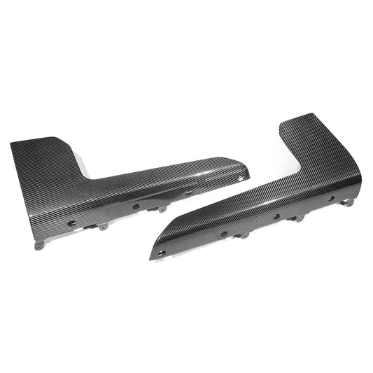 BMW M2 G87 2023+ Carbon Fibre/Fiber Side Skirts - M Performance Style Rocker Panel Extensions, Side Blades, Side Splitters, Sill Trims - Gloss Pre-Preg by CT Carbon