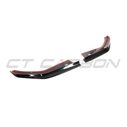 BMW M4 G82/G83 2021+ Carbon Fibre/Carbon Fiber Rear Bumper Corner Spats, Winglets & Splitter Extensions – CFRP Pre-Preg OEM+ Fit – CT Design